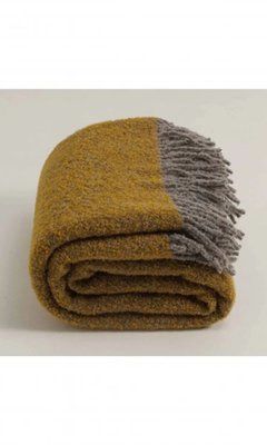 Lanavitta Portal plaid gray-mustard, 140x200 cm Lanavitta_222440360 photo