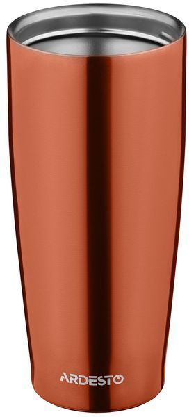 Ardesto Easy Travel 0.45L thermos cup, stainless steel, orange. ArdestoAR2645ORB photo