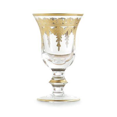 Water glass "Vetro Gold" ARTE_ITALICA_SR19A/SOZ photo