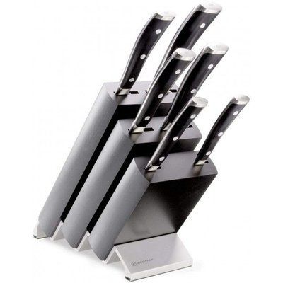 W&uuml;sthof Classic Ikon 7-piece knife set, black W&uuml;sthof1090370601 photo