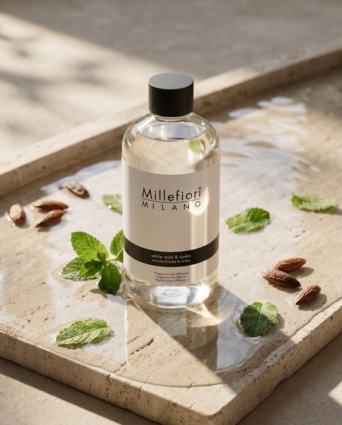 Наполнитель для Аромадифузора Millefiori MILANO REFILL, 500, White Mint & Tonka HOLAND7RE-WT фото