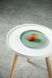 Dovbysh Porcelain NOVA Green 22 cm green dessert plate. Dovbysh Porcelain100107 photo 1