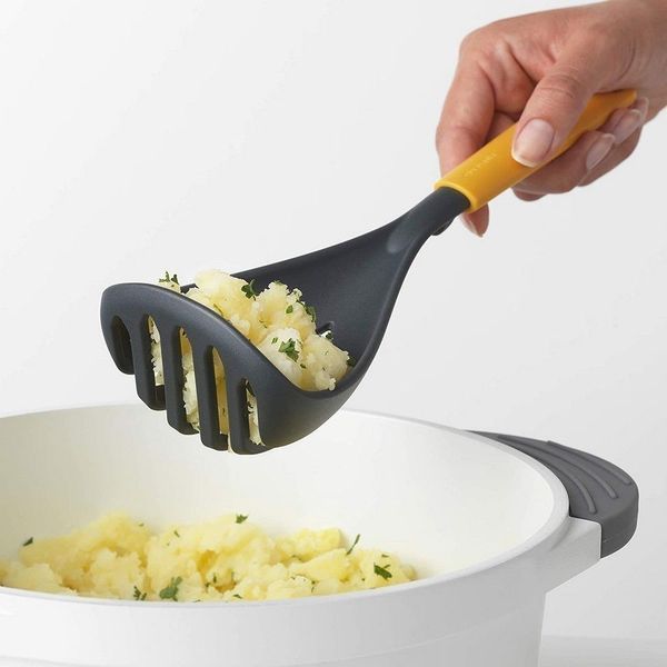 Potato masher-spoon Brabantia Tasty+ 26.3 cm yellow. Brabantia122866 photo