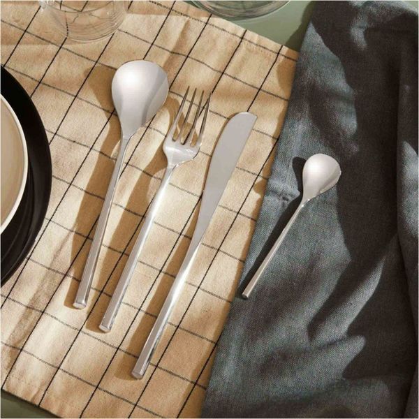 Set of 24 Alessi Mu cutlery for 6 people. AlessiTI04S24 photo