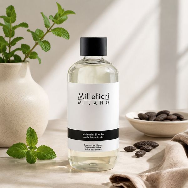 Наполнитель для Аромадифузора Millefiori MILANO REFILL, 500, White Mint & Tonka HOLAND7RE-WT фото