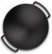 Сковорода Вок Le Creuset Satin black 4,5 л 36 см чугунная черная с крышкой Le Creuset25104360000460 фото 4