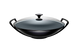 Сковорода Вок Le Creuset Satin black 4,5 л 36 см чугунная черная с крышкой Le Creuset25104360000460 фото 1