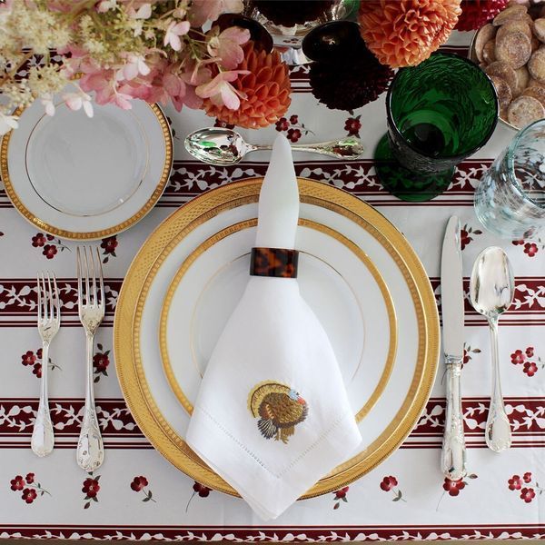 "Dinner plate with gilding "Malmaison" CHRISTOFLE_7646115 photo
