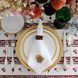 "Dinner plate with gilding "Malmaison" CHRISTOFLE_7646115 photo 4