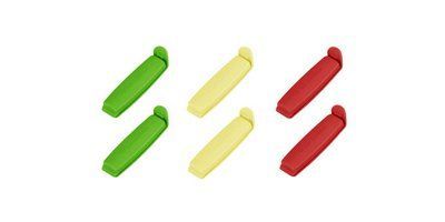 PRESTO bag clips, 6 cm, 6 pcs Tescoma420750 photo