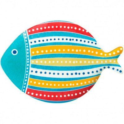 Блюдо Easy Life Sea Friends 31x21,5 см різнокольорове Easy Life111003702 фото