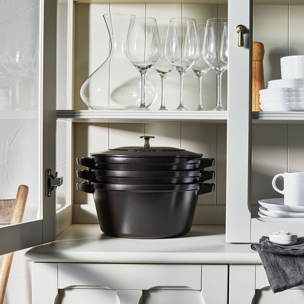 Набір посуду Staub Stackable 4 предмети чорний LEGOURMET14552623 фото