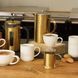 Чашка (термо, 2шт.) La Cafetiere НАБОР ИЗ 2 СТЕКЛЯННЫХ ЧАШЕК С ЗОЛОТЫМ ПОКРЫТИЕМ в коробке, 200 мл. (5201339-CRT) La Cafetiere5201339-CRT фото 5