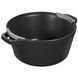 Набір посуду Staub Stackable 4 предмети чорний LEGOURMET14552623 фото 6