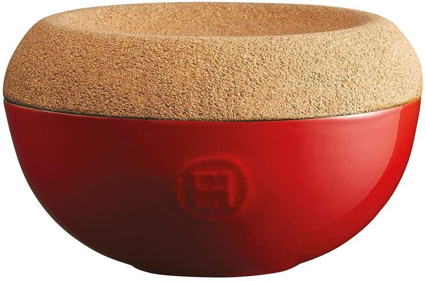 Емкость для соли Emile Henry STORAGE 14,6x8,6 см, красная Emile Henry348761 фото