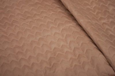 Покривало велюрове стьобане beige luli777771060 фото
