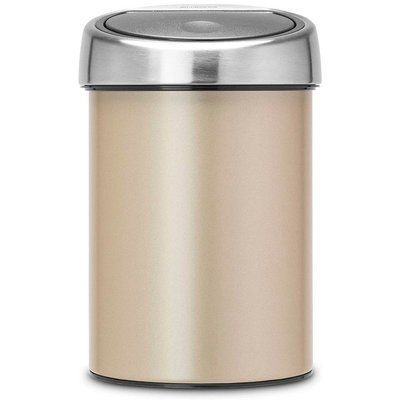 Бак для сміття Brabantia Touch Bin 3 л бежевий Brabantia304668 фото