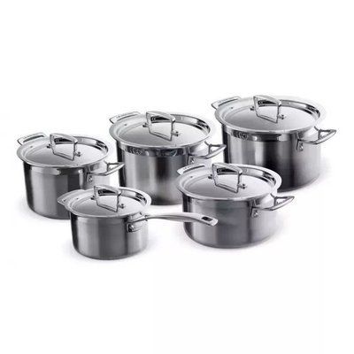 Набір посуду Le Creuset 3-ply 10 предметів LEGOURMET96209400001000 фото