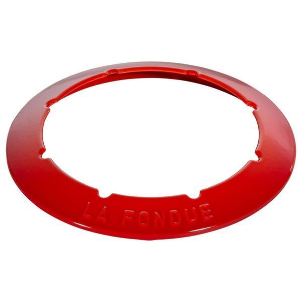 Staub 20 cm red fondue set Staub40511-975-0 photo