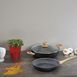 4.1 liter Barazzoni Granitica Extra Induction Eco Legno low pot with lid. Barazzoni85510402825 photo 5