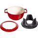 Staub 20 cm red fondue set Staub40511-975-0 photo 6