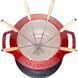 Staub 20 cm red fondue set Staub40511-975-0 photo 2