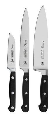 Tramontina Century 3-piece black knife set Tramontina24099/037 photo
