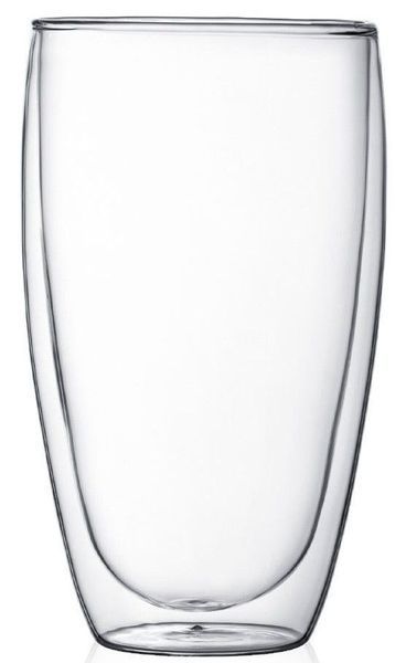 Set of 6 Bodum Pavina glasses 450 ml with double walls. Bodum4560-10-12 photo
