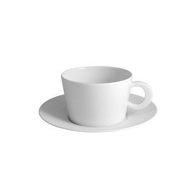 Чайная чашка с блюдцем "ECUME WHITE MATTE" BERNARDAUD_0733/83 фото