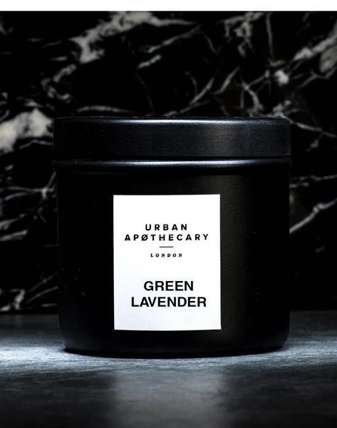 Lavender, mint and herbs Urban apothecary Green lavender scented travel candle Urban_apothecary_UALWGLC175_175 photo