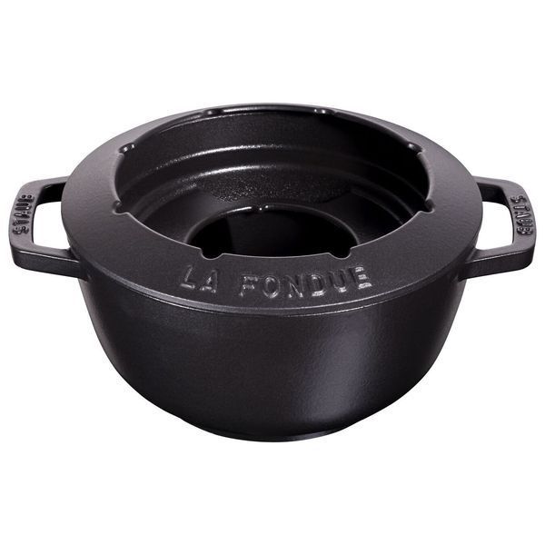 Staub 20 cm black fondue set Staub40511-972-0 photo