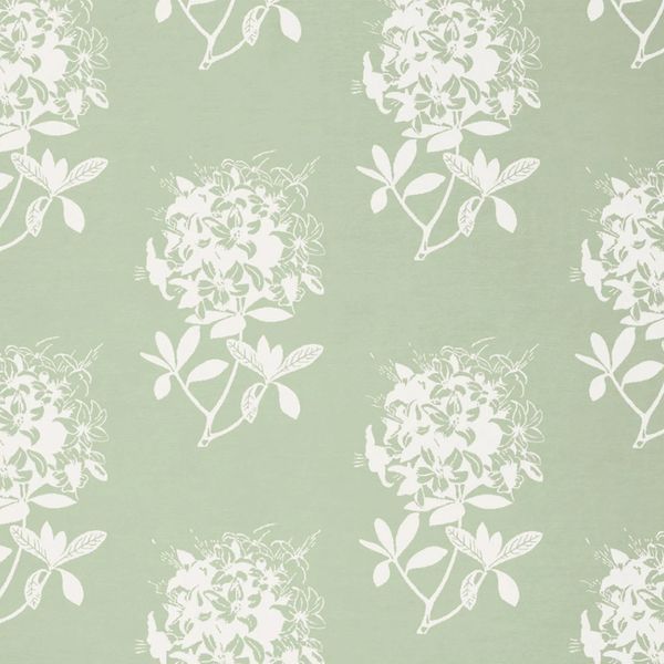 Хлопковый плед Biederlack Italian Collection белый/зеленый 150x200 см 799579 фото