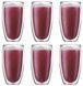Set of 6 Bodum Pavina glasses 450 ml with double walls. Bodum4560-10-12 photo 3