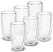 Set of 6 Bodum Pavina glasses 450 ml with double walls. Bodum4560-10-12 photo 1