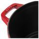 Staub Stackable 4-piece cookware set, red LEGOURMET14552606 photo 7