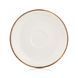 Set of 6 saucers By Bone Harmony Gleam 16 cm. By BoneHA-GL-ZT-01-CT photo 1