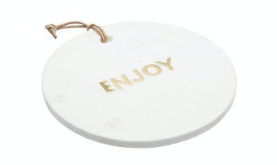 Artesa ROUND MARBLE BOARD, 25.5CM, GIFT TAGGED serving board, d:26 cm. (ARTCHSMRB) ArtesaARTCHSMRB photo