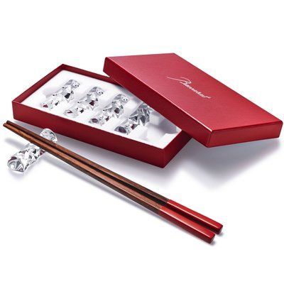 Chopstick Rests Baccarat Swing, Set of 5, Crystal, Clear BACCARAT_2814080 photo