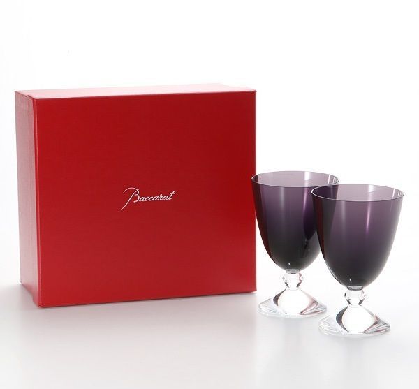 Бокал для воды фиолетовый "VEGA SMALL PURPLE GLASS X2" BACCARAT_2812264 фото