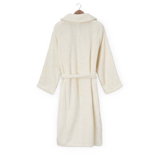 Халат без капюшона "NO LINES" VILLAFLORENCE_NO LINES Bathrobe L Ivory323 фото