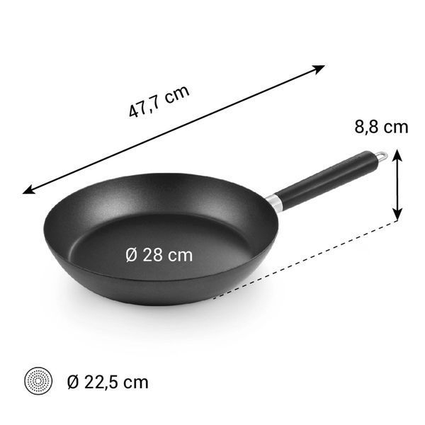 NERO frying pan, 28 cm Tescoma607048 photo