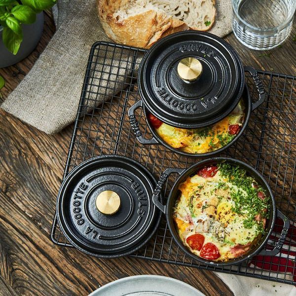 Staub Cast Iron 12 cm black baking dish Staub1101225 photo