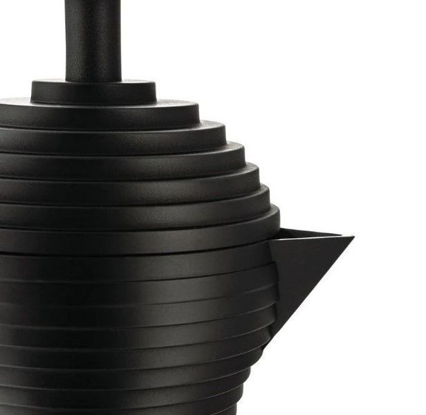 Гейзерная кофеварка 150 мл Alessi Pulcina на 3 чашки черная AlessiMDL02 BB3 фото