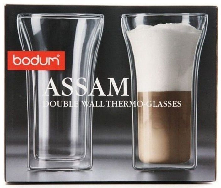 Set of Bodum Assam double-walled thermal cups, 2 pieces, 400 ml each. Bodum4547-10 photo
