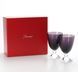 Бокал для воды фиолетовый "VEGA SMALL PURPLE GLASS X2" BACCARAT_2812264 фото 2