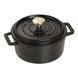 Staub Cast Iron 12 cm black baking dish Staub1101225 photo 1