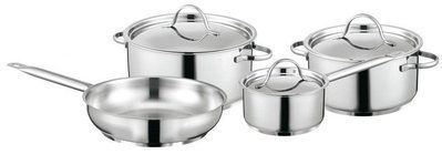 Набор кастрюль Berghoff Comfort 7 предметов металлические крышки LEGOURMET1111033 фото