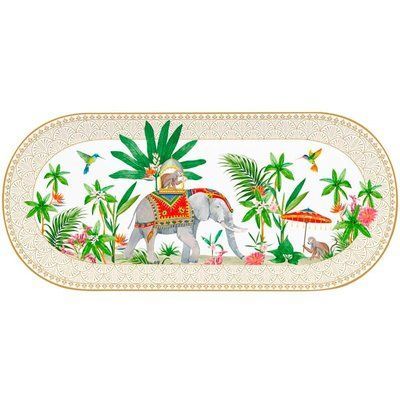 Блюдо Easy Life Marajah 34x15 см овальне Easy Life111003072 фото