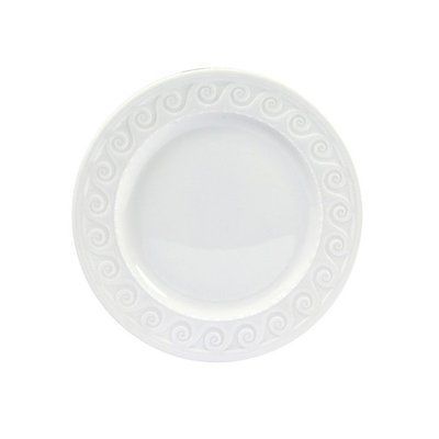 Салатна/десертна тарілка "Louvre White" BERNARDAUD_0542/19 фото