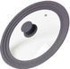 Fissman Triplex lid 24, 26, 28 cm dark gray. Fissman9948fiss photo